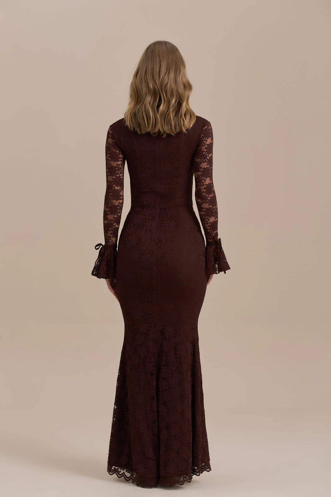 Kant Zeemeermin Maxi-jurk